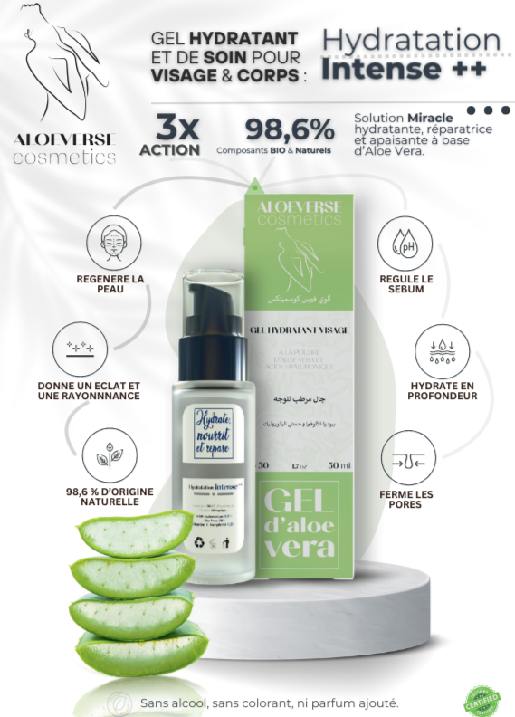 ALOEVERSE COSMETICS ® | Hydratation Intense ++